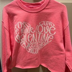 Pink Graphic Long Sleeve